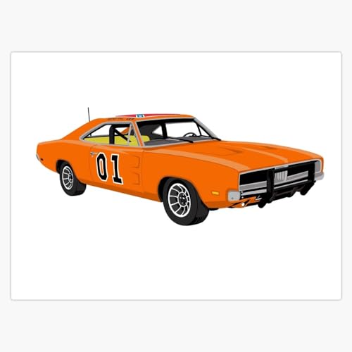 Dukes of Hazzard Bumper Sticker Decal 5