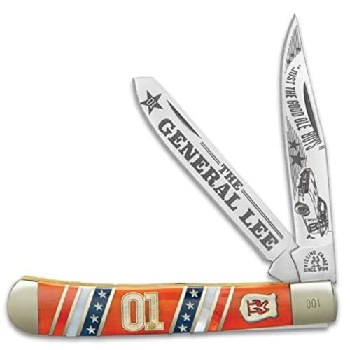 KISSING CRANE General Lee Trapper Pocket Knife