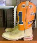Just a Good Ol' Boy Orange Boots