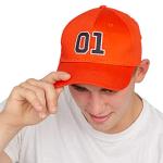 Dukes of Hazzard 01 Orange Adjustable Baseball Cap