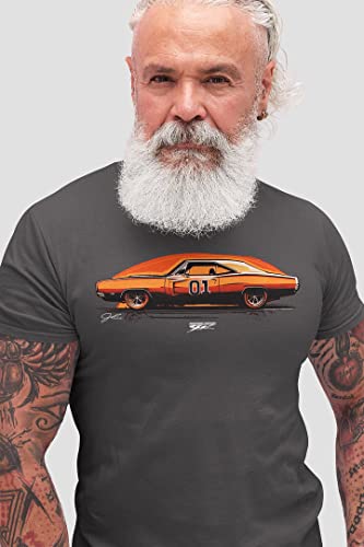 Dukes of Hazzard Illustrated Muscle Car Shirt