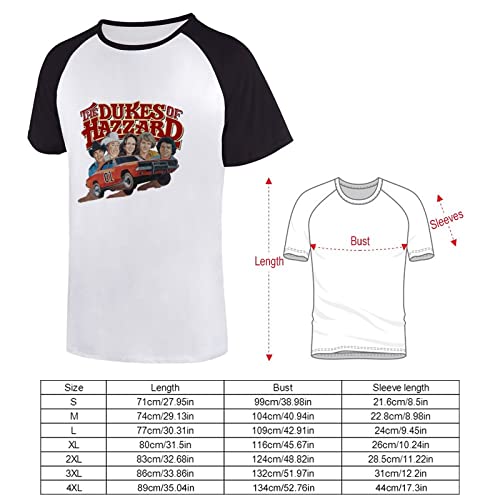 Dukes of Hazzard Vintage Baseball T-Shirt 2XL