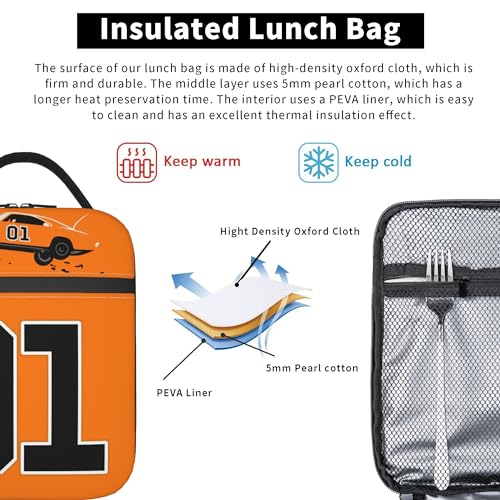 Dukes of Hazzard Insulated Lunch Bag Tote