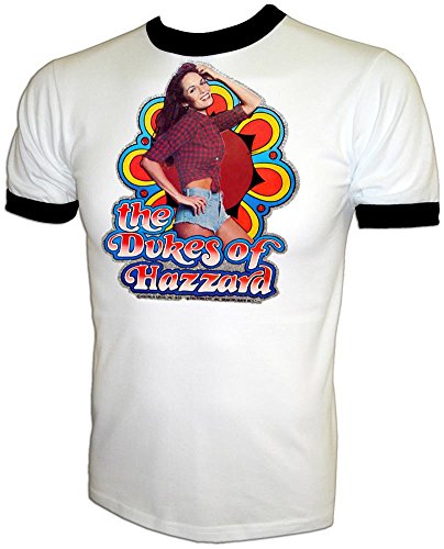 Daisy Duke Vintage 80s Dukes of Hazzard Ringer Tee