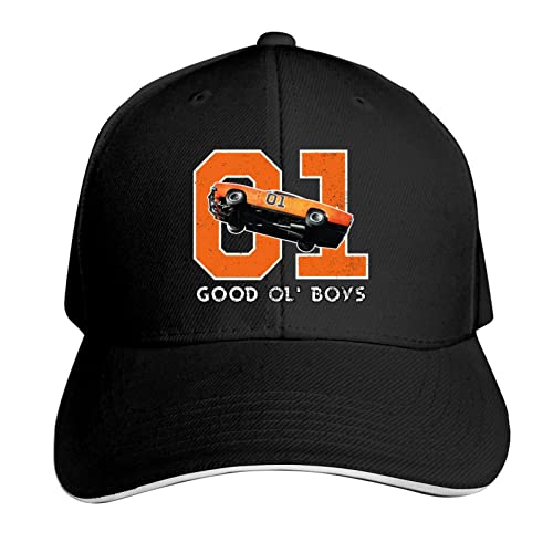 Dukes of Hazzard Adjustable Baseball Cap - Black