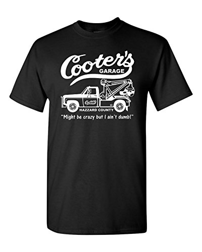 Cooter's Garage Black Men's T-Shirt - Large