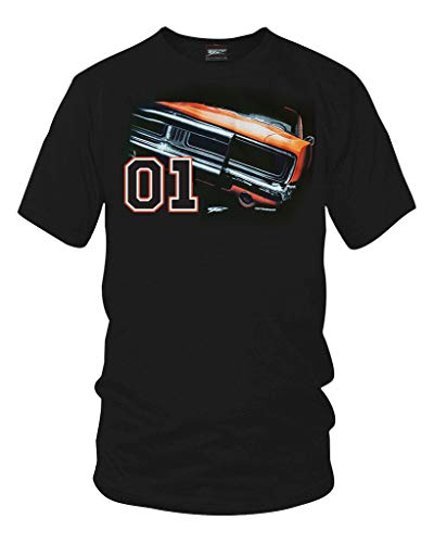 Dukes of Hazzard Charger Black Shirt - XL