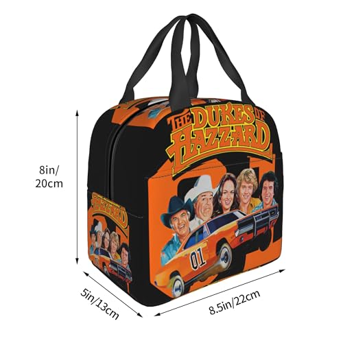 Dukes of Hazzard Insulated Lunch Bag – Black