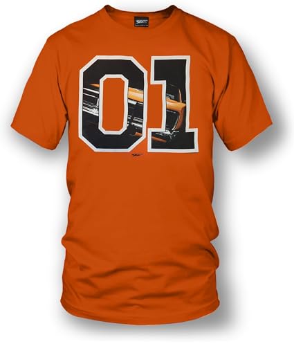 Dukes of Hazzard Orange 01 Charger Shirt