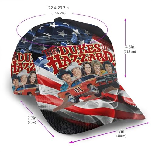 Dukes of Hazzard Funny Adjustable Dad Hat