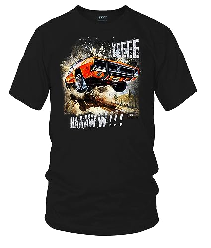 Yeehaw Dukes of Hazzard Muscle Car Shirt