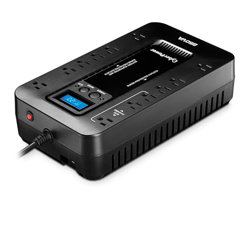 CyberPower EC850LCD Battery Backup & Surge Protector
