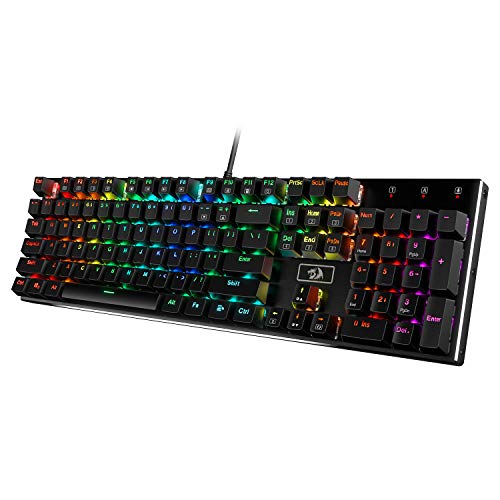 Redragon K556 RGB Mechanical Gaming Keyboard - 104 Keys