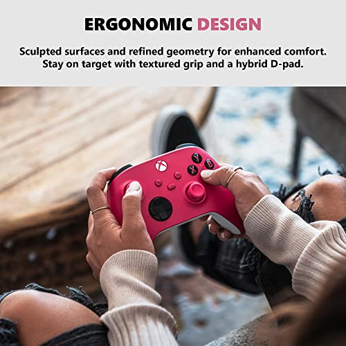 Deep Pink Xbox Wireless Gaming Controller
