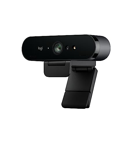 Logitech Brio 4K Webcam with Noise-Canceling Mic