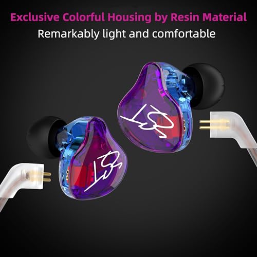 YINYOO KZ ZST Colorful Hybrid Gaming Earbuds