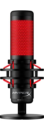 HyperX QuadCast USB Gaming Microphone with Filters
