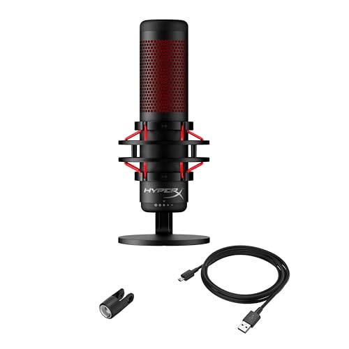 HyperX QuadCast USB Gaming Microphone with Filters