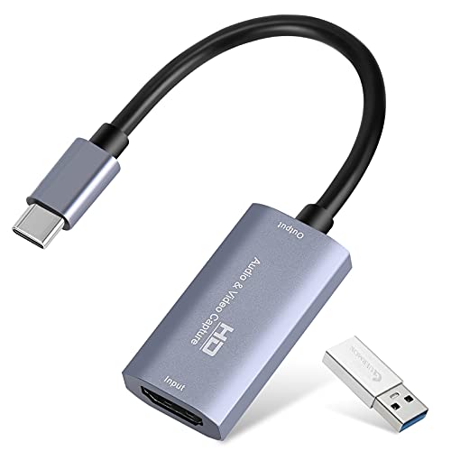 4K HDMI to USB C Capture Card for Gaming
