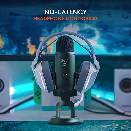 Blue Yeti USB Microphone for Gamers and Streamers