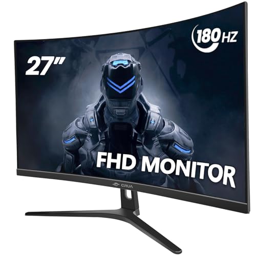 CRUA 27" FHD 144Hz Curved Gaming Monitor