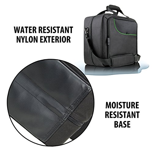 Xbox Carrying Case - Water-Resistant Travel Bag, Green