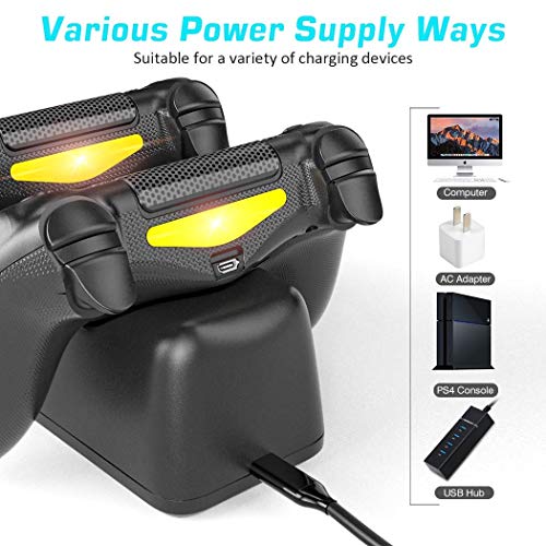 OIVO PS4 Controller Charging Dock Station