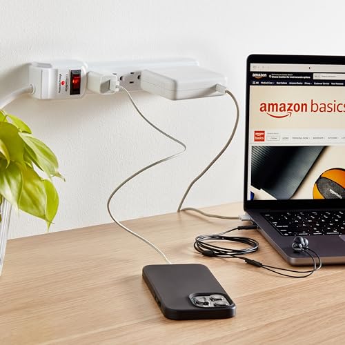 Amazon Basics 6-Outlet Surge Protector Power Strips