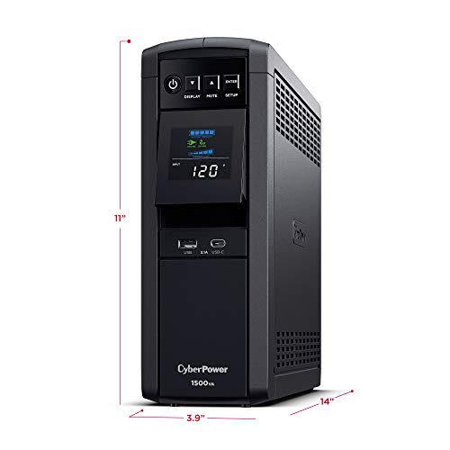 CyberPower 1500VA Sinewave UPS System - 12 Outlets