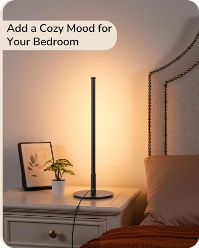 Minimalist LED Table Lamp with Dimmable Colors