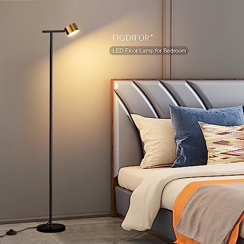 Modern Flexible-Head Floor Lamp with 3 Color Options
