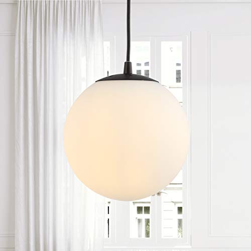 Bleecker 7.75" Minimalist LED Globe Pendant Light