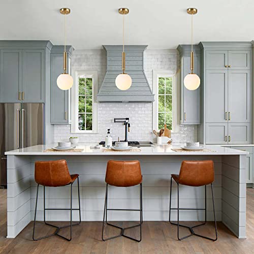 Minimalist Modern Pendant Light with Matte Glass