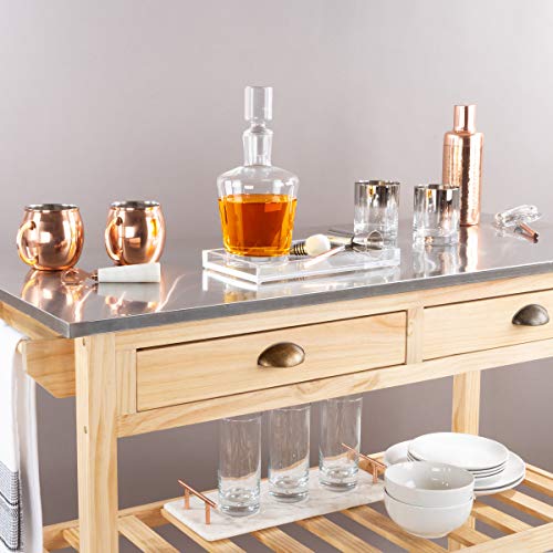 Clear Acrylic Tray Organizer for Minimalist Storage