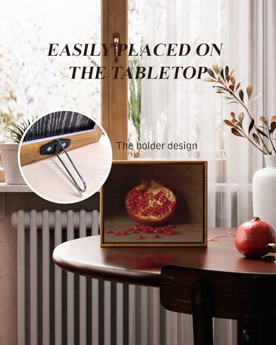 Framed Minimalist Line Woman Canvas Art 8x10