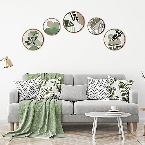 5-Piece Boho Wooden Wall Art Set