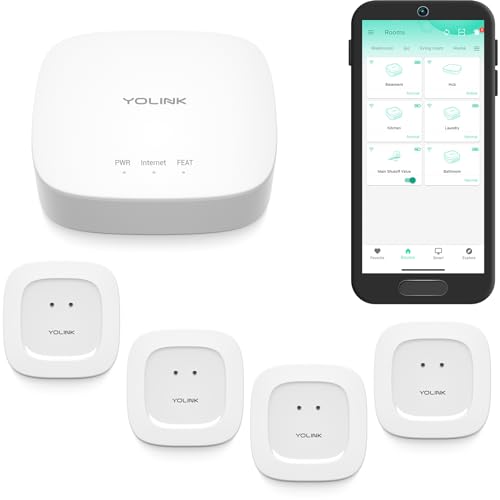 Smart Leak Detection Kit with YoLink Hub
