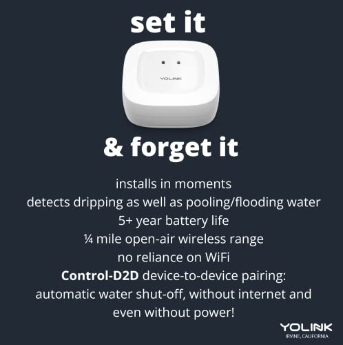 Smart Leak Detection Kit with YoLink Hub