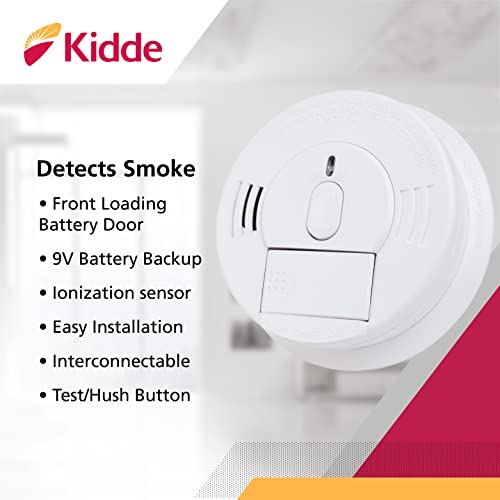 Kidde Hardwired Smoke Alarm with Battery Backup