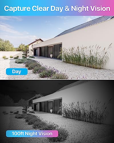 ZOSI 4-Pack 1080P Night Vision Security Cameras