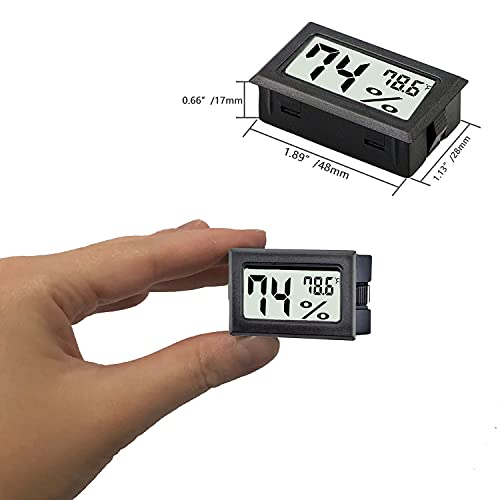 TASOGEN Mini Digital Temperature and Humidity Monitor