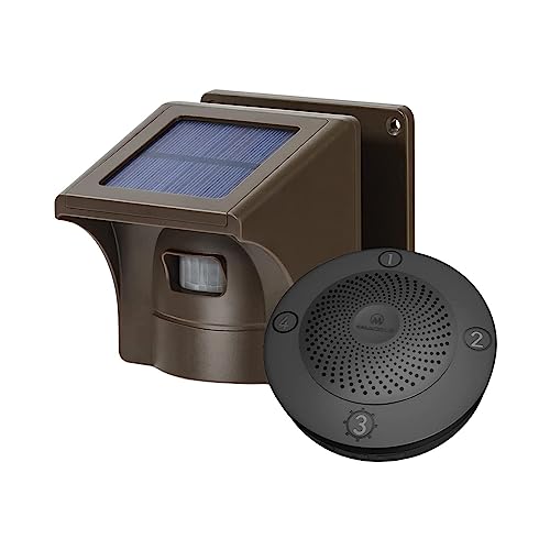 eMACROS Wireless Solar Driveway Motion Sensor Alarm
