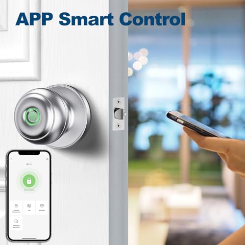 Smart Fingerprint Door Lock with App Control