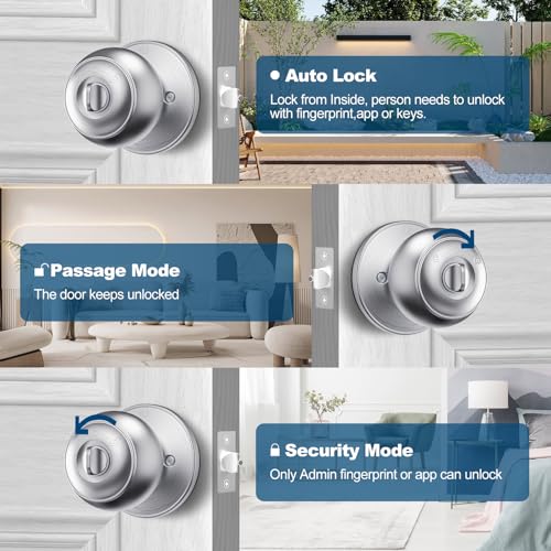 Smart Fingerprint Door Lock with App Control