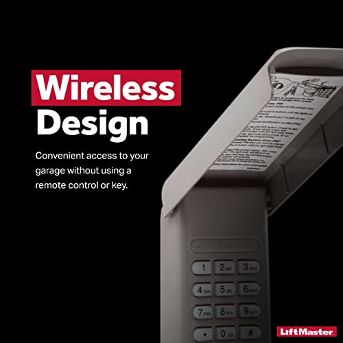 LiftMaster 878MAX Wireless Garage Door Keypad