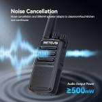 Retevis RT68 Walkie Talkies 6 Pack Rechargeable