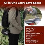 Lightweight Camping Cookware Set for Hiking Trip