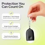 WETEN Self Defense Keychain Alarm - 3 Color Pack