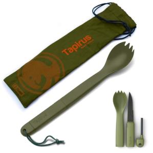 Tapirus Tactical Spork: 3-in-1 Outdoor Utensil