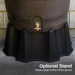 50-Gallon Rain Barrel with Brass Spigot